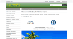 Desktop Screenshot of brasil-shop24.de